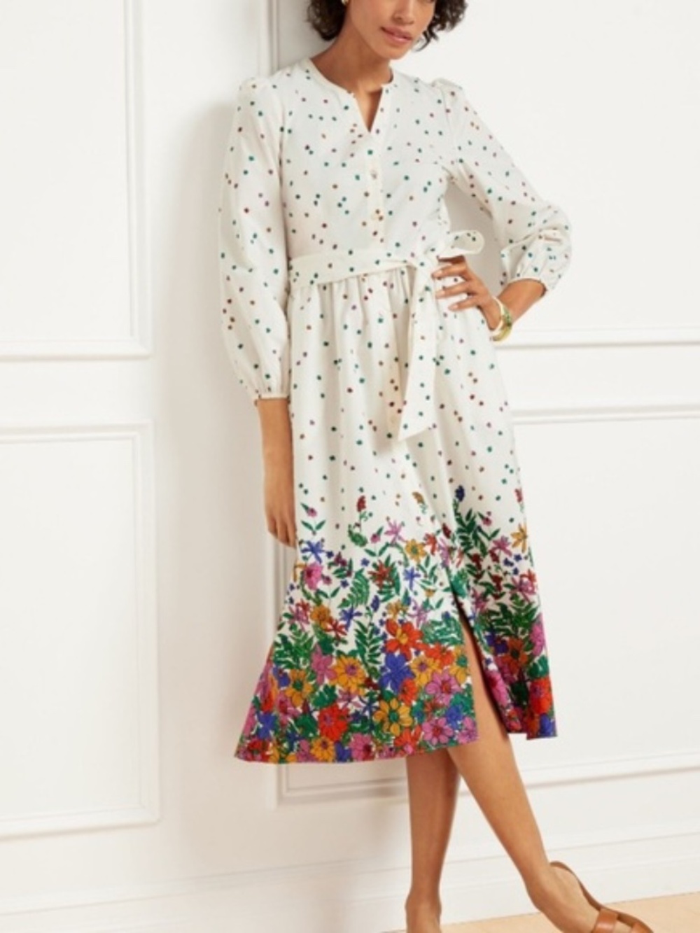 Talbots Poplin‎ shirtdress